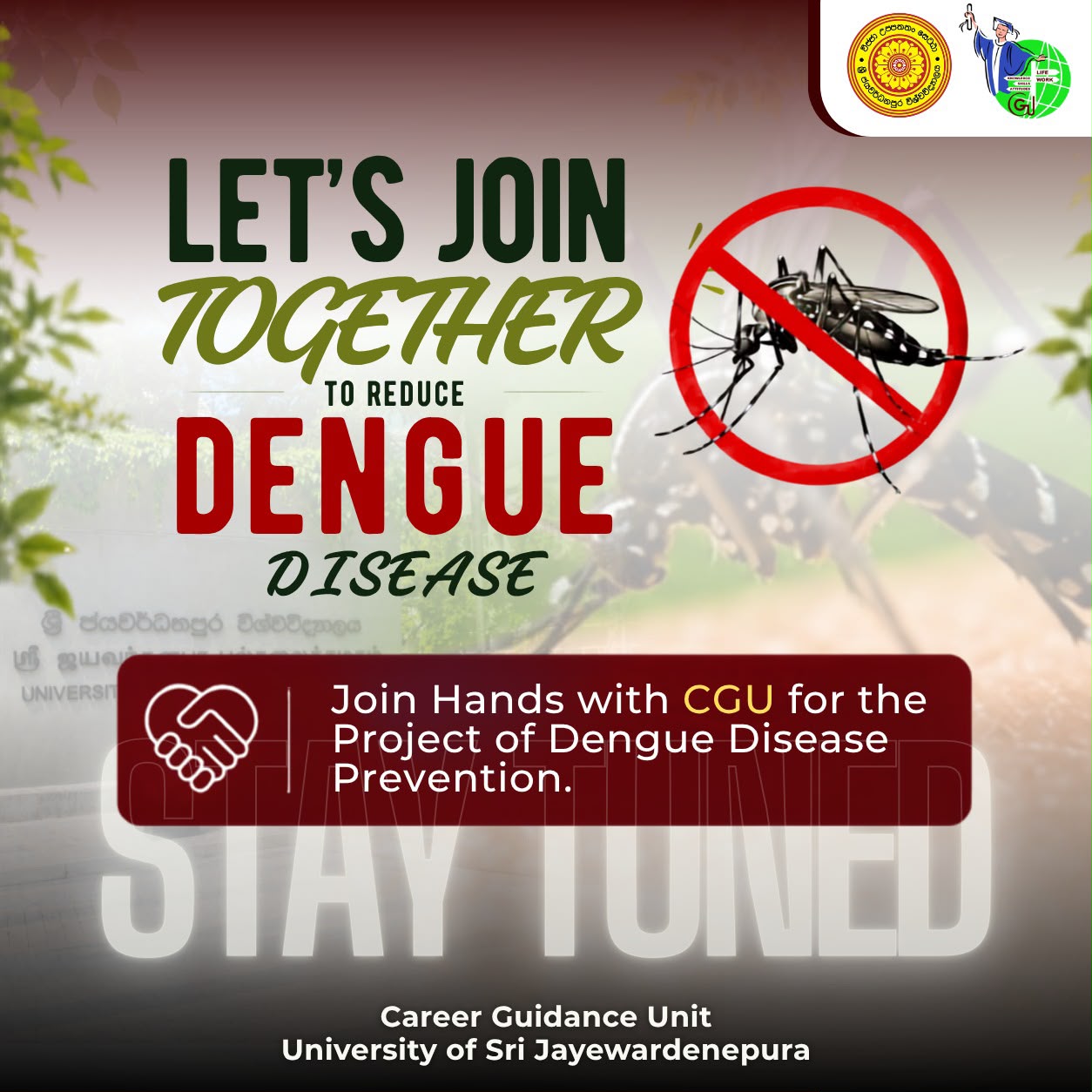 Let's Join Together to Reduce Dengue Disease